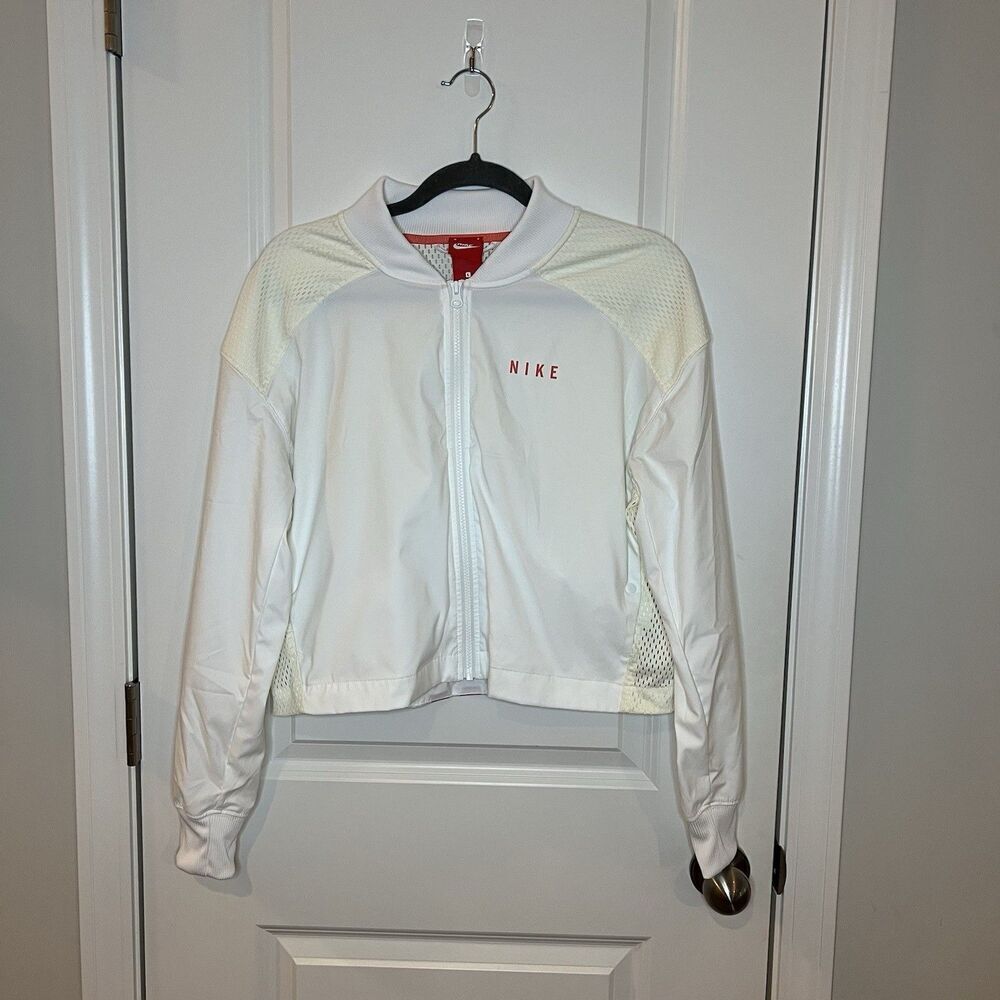 Nike Women’s Windbreaker Jacket Large Mesh‎ Cropped